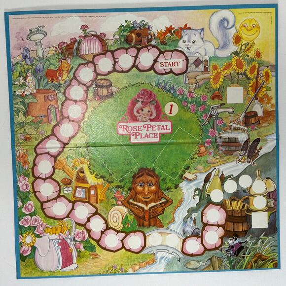 Vintage 1984 Rose Petal Place Magical Teardrops Board Game Parker Brothers - Picture 3 of 7